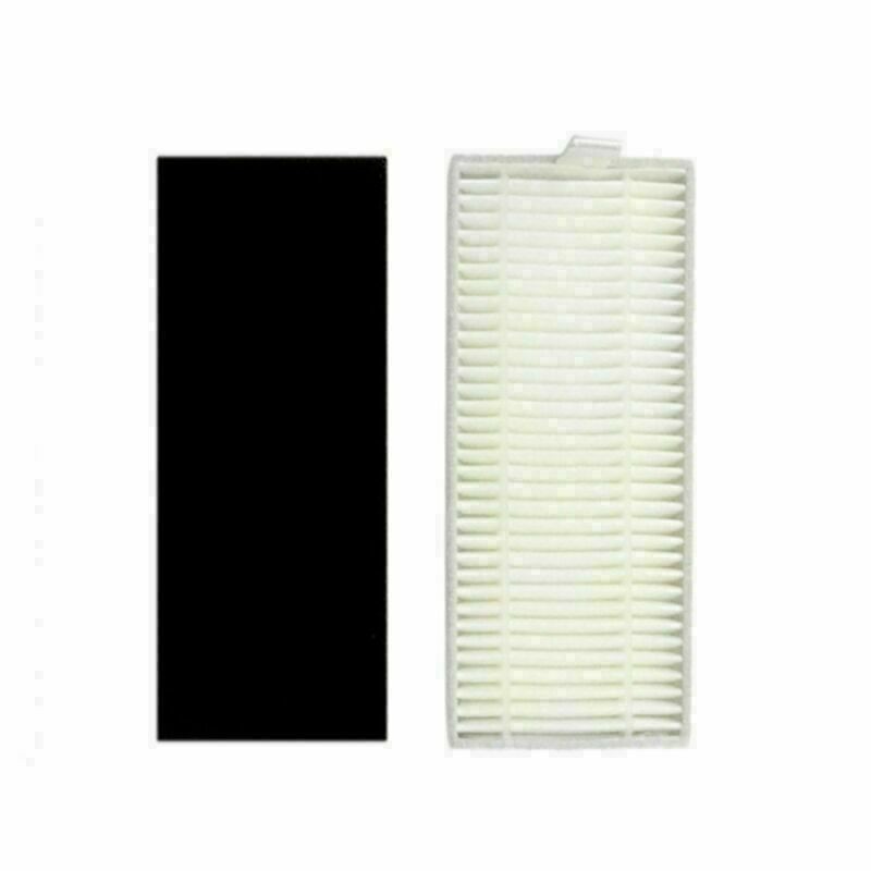 Replacement Filters Side&Rubber Brushes Kits for ILIFE A7 A9s Robot Vacuum Parts gallery