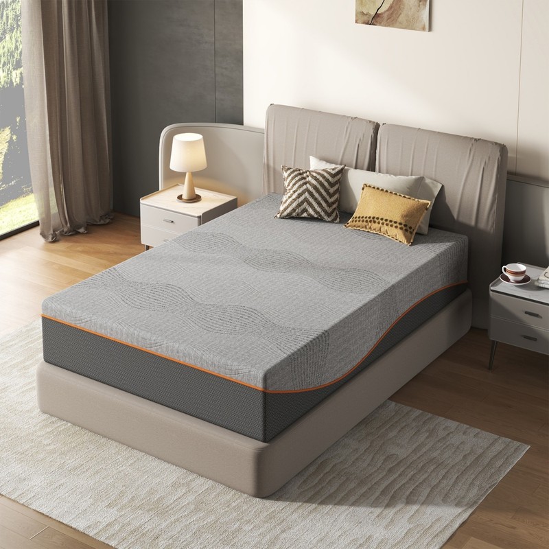 10" Twin/Full/Queen/King Memory Foam Mattress Medium Soft CertiPUR-US Certified gallery