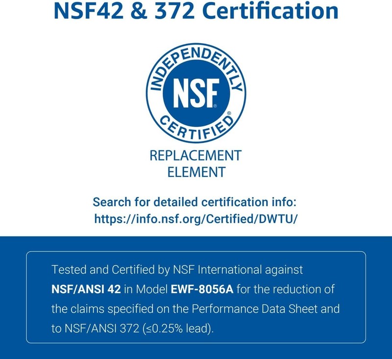 RV Inline Water Filter NSF Certified Reduces Chlorine Bad Taste Hose Protector gallery