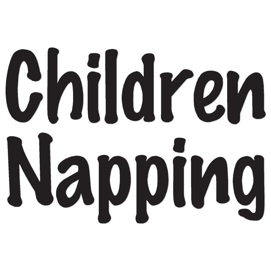 Children Napping - Vinyl Decal Sticker - Multiple Color & Sizes - ebn1571 gallery