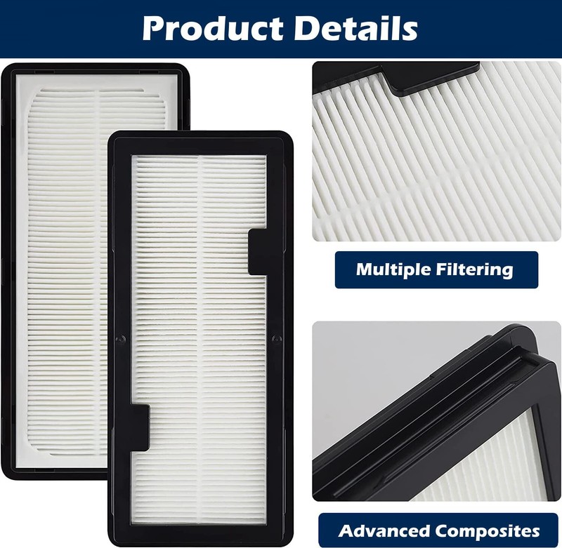 2 Pack Replacement HEPA Filter for Samsung Jet Bot + Robot Vacuum VR30T85513W/AA gallery