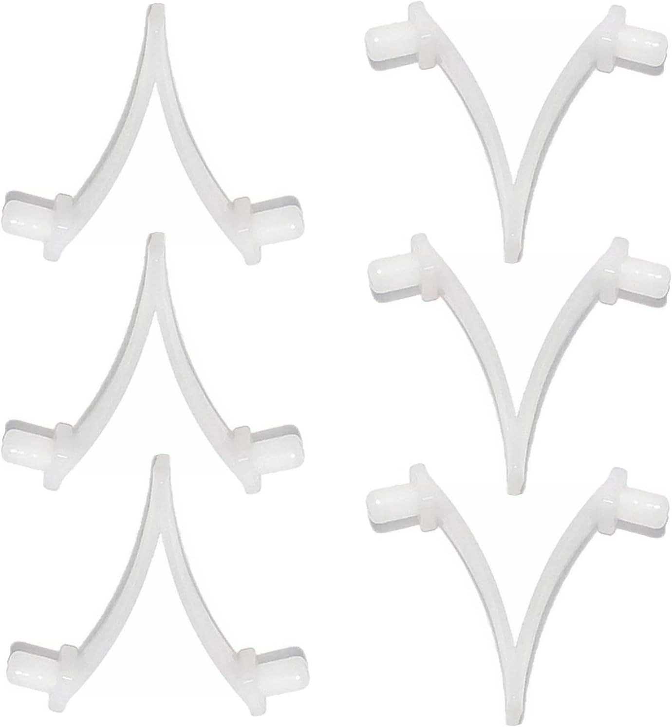 ATIE Butterfly Pool Clips - 6 Pack Attachment for Swimming White gallery