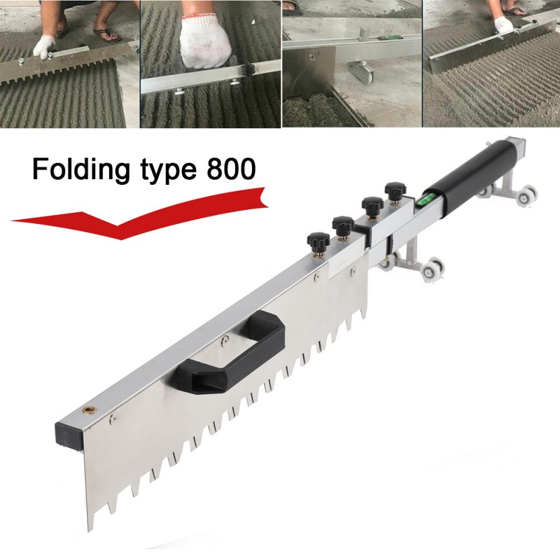 Thicken Tile Flat Ash Device Floor Sand Leveling Tiling Paving Tool Collapsible gallery