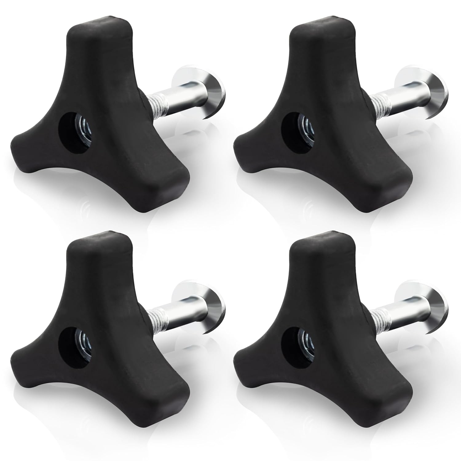 4 Sets Lawn Mower Bolts - Triangle Knob Handle Screw Bolt, Universal... gallery