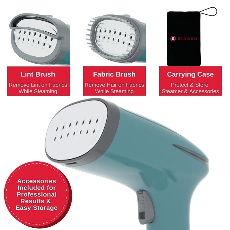 SINGER 280mL Blue Handheld Steamer gallery