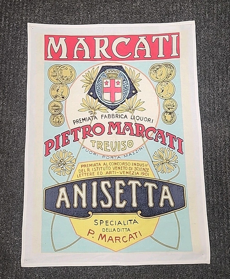 Sur la Table Linen Kitchen Tea Dish Towel Pietro Marcati Anisetta Treviso, Italy gallery
