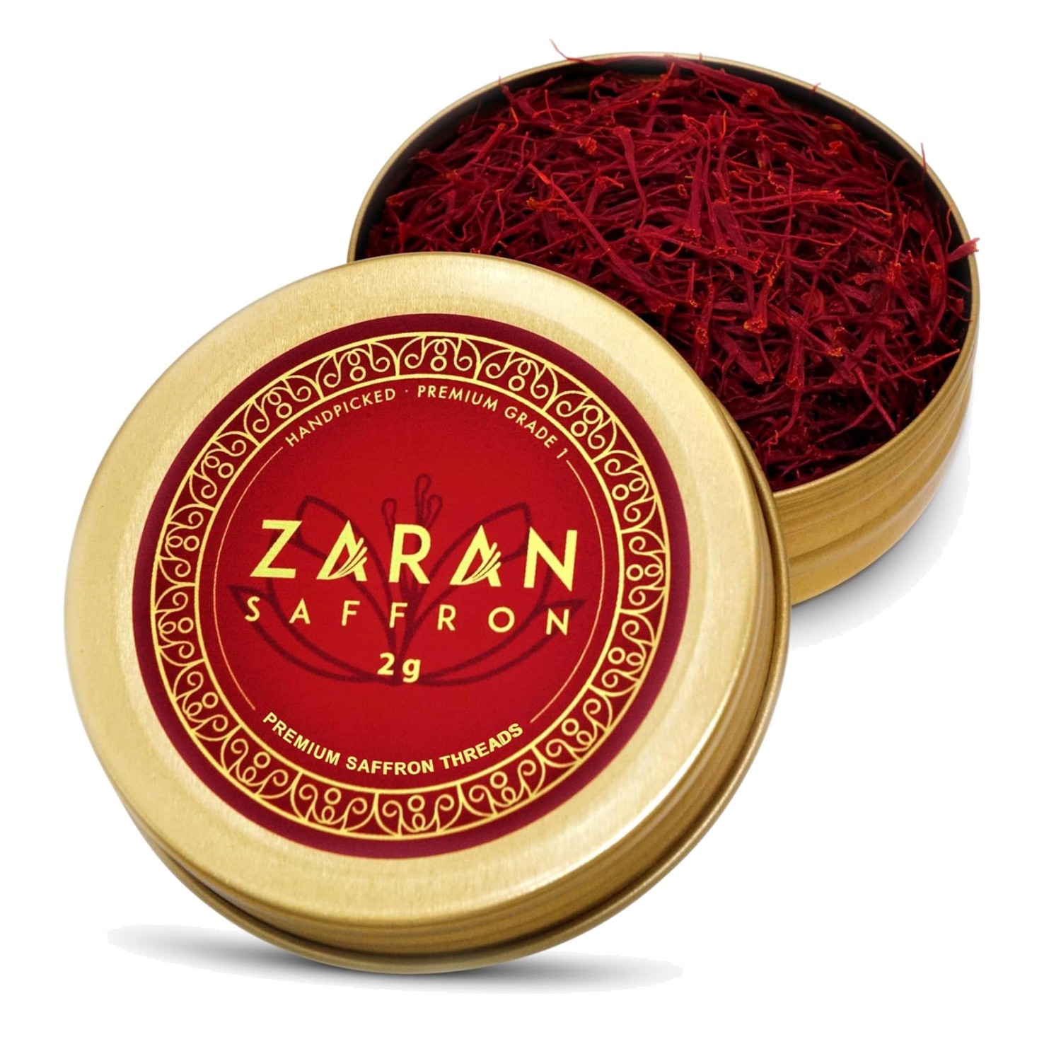 100% Pure Saffron Threads - 2g Super Negin Spice for Cooking & Medicinal Uses gallery