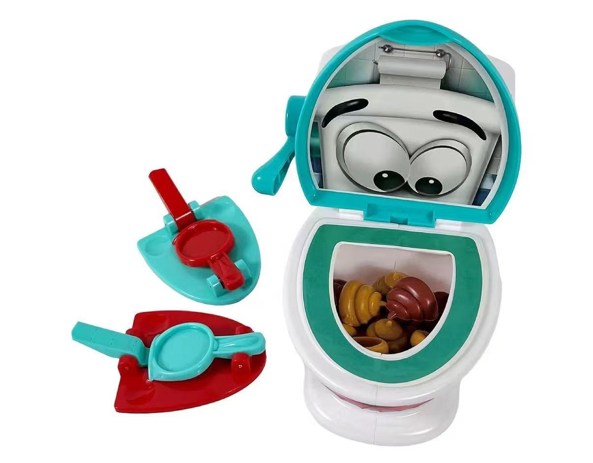 Poop Shoot Game for Family Interactive Toilet Toy for 2-6 Players Funny Gags gallery