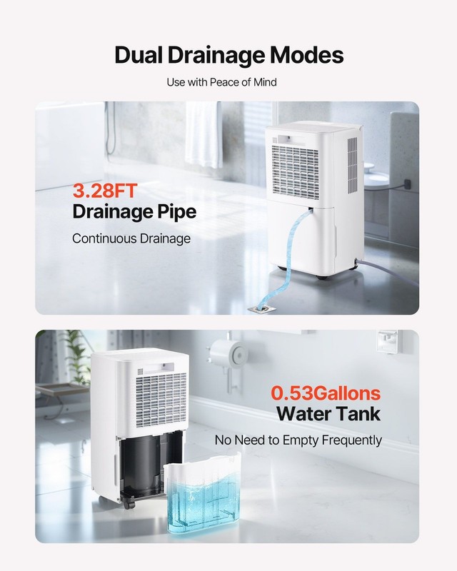 30pt Efficient Dehumidifier Smart Monitoring Near-Silent Running gallery