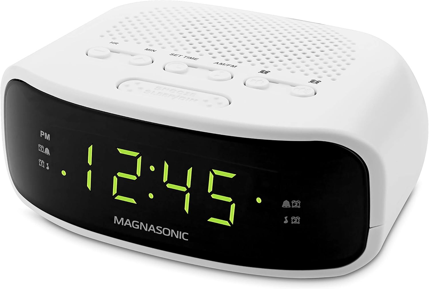 Digital AM/FM Clock Radio with Battery Backup, Dual Alarm, Sleep & Snooze Functi gallery