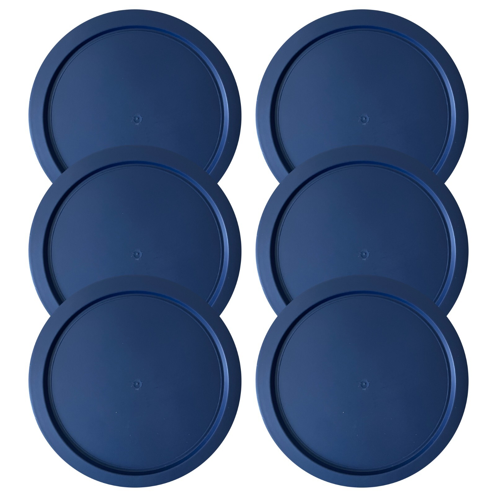 Replacement Lid for Pyrex 4-CUP Storage Cover 6" Bowl 7201-PC Navy 6-Pack) gallery