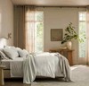 BOLL & BRANCH 3 Piece Comforter Set 100% Organic Cotton - 4 Colors Available gallery