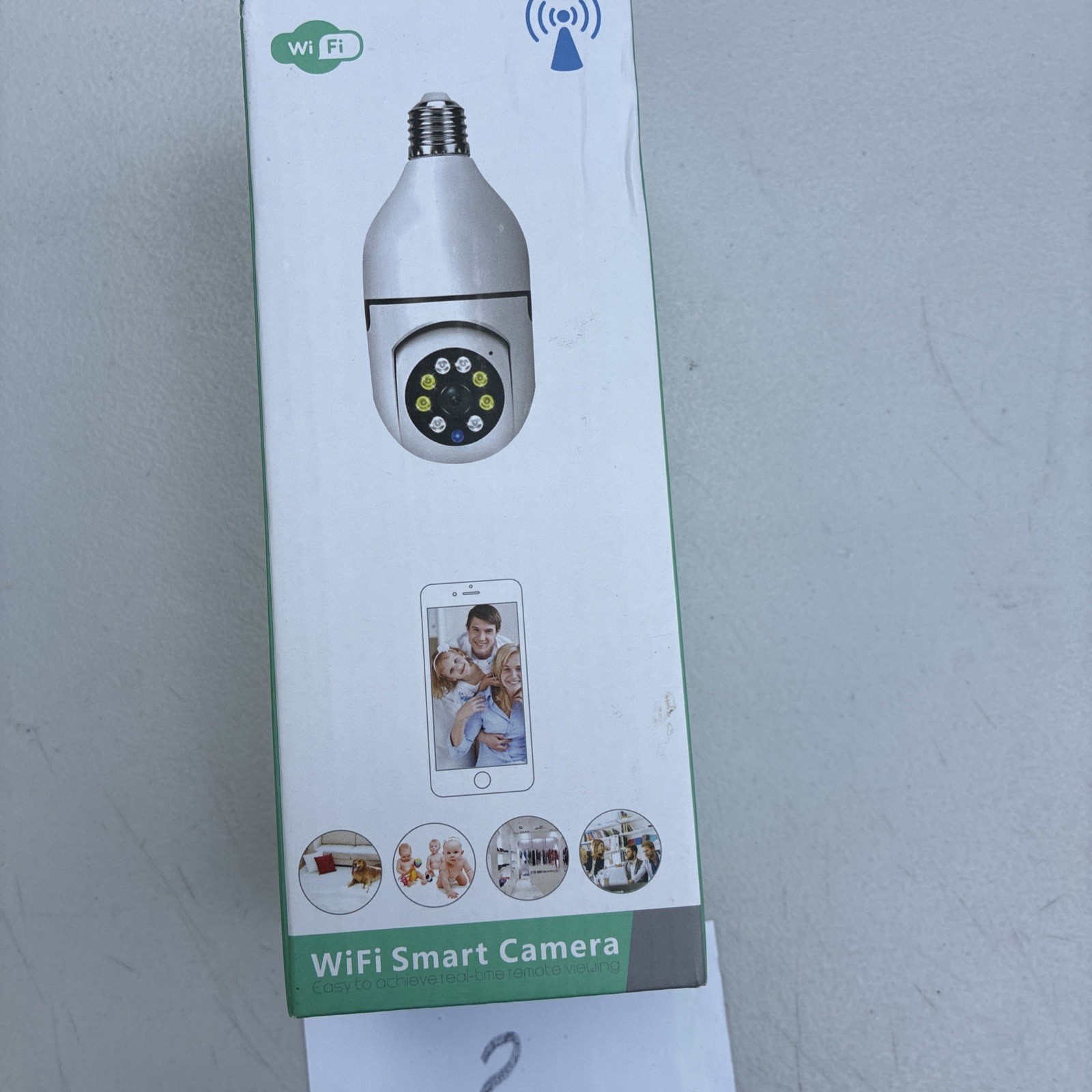 WiFi Smart Camera QC35 2MP White Camera Compatible with Tuya App gallery