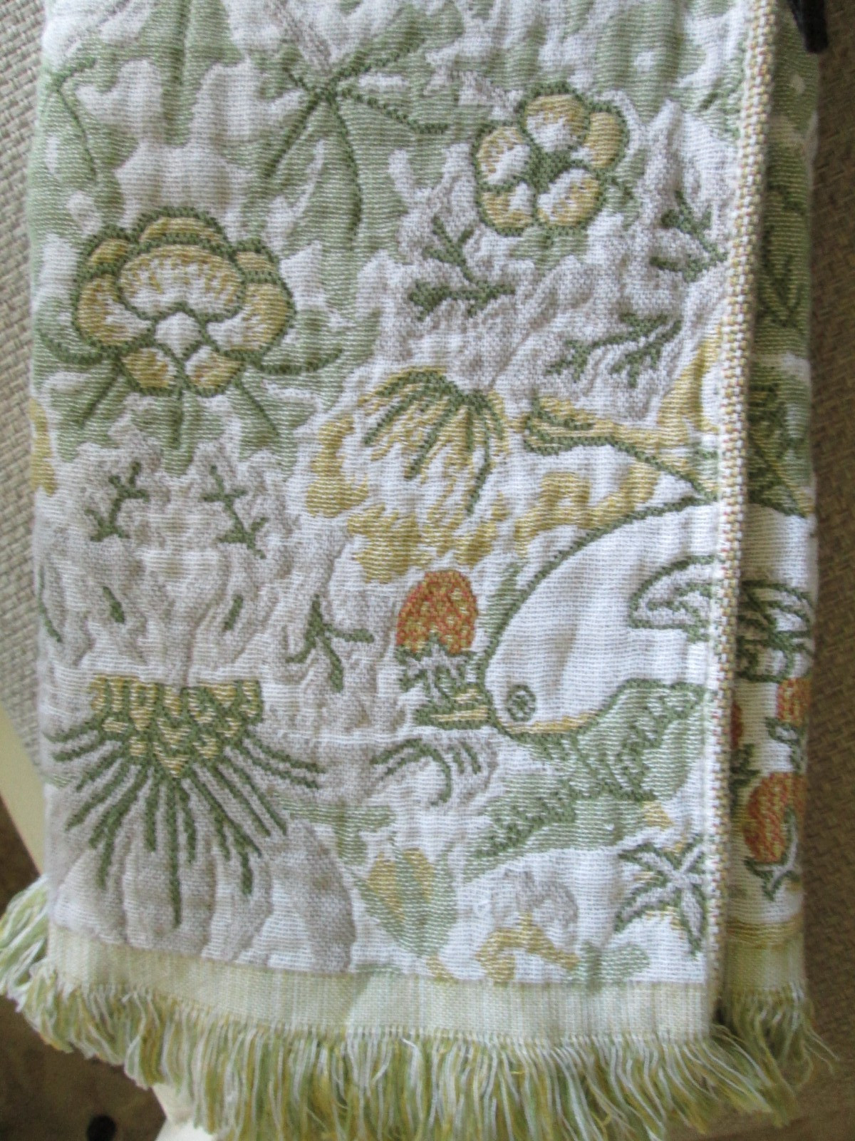NWT William Morris & Co SET OF 2 STRAWBERRY THIEF KITCHEN TOWELS 100% COTTON gallery