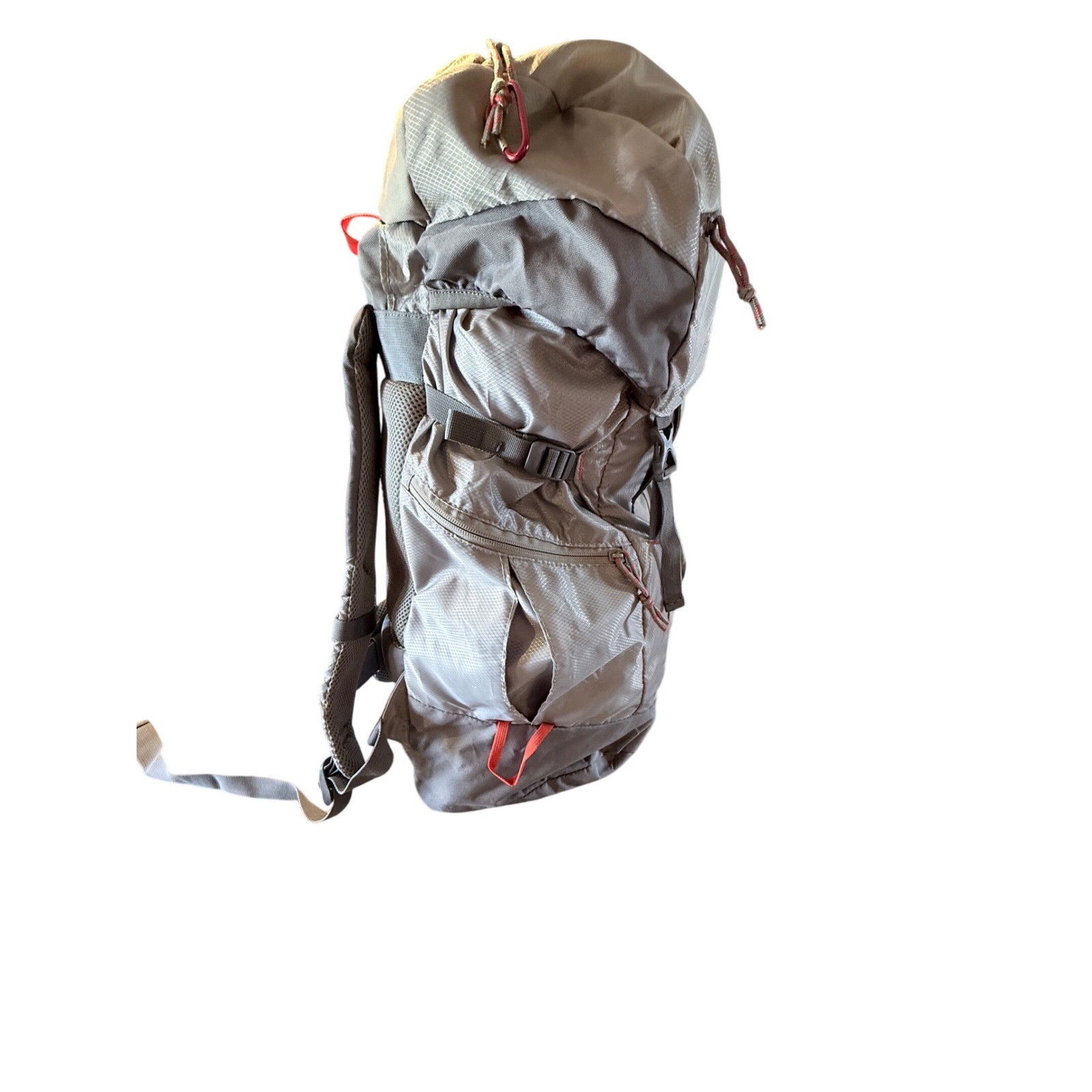 Outdoor Products Arrowhead Internal Frame Hiking Backpack Gray Ripstop Pack 3
