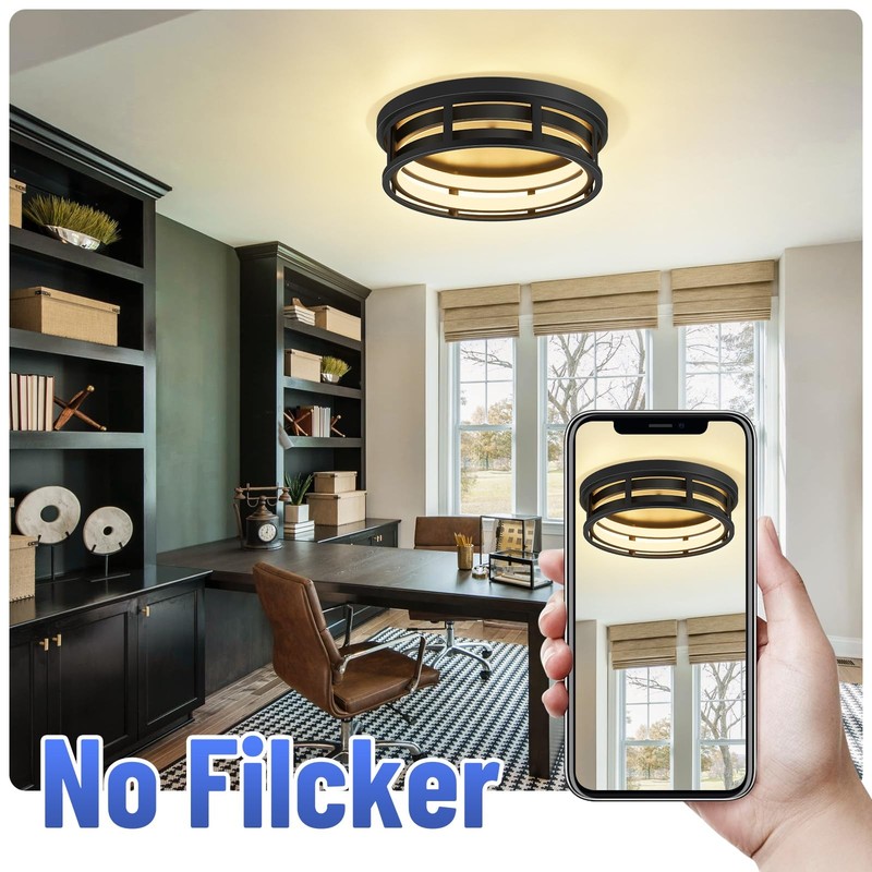 LED Flush Mount Ceiling Light Fixture,Modern Hallway Light Fixtures Ceiling,3... gallery
