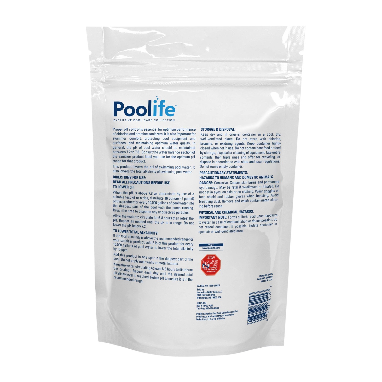 Poolife pH Minus 6 lb (Bag) gallery
