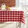 Charming Check Tablecloth Multicolor 60"W x 84"L gallery