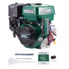 Engine OHV Horizontal Gas Engine Motor Electric Start 420cc 15HP For Mini-Bike