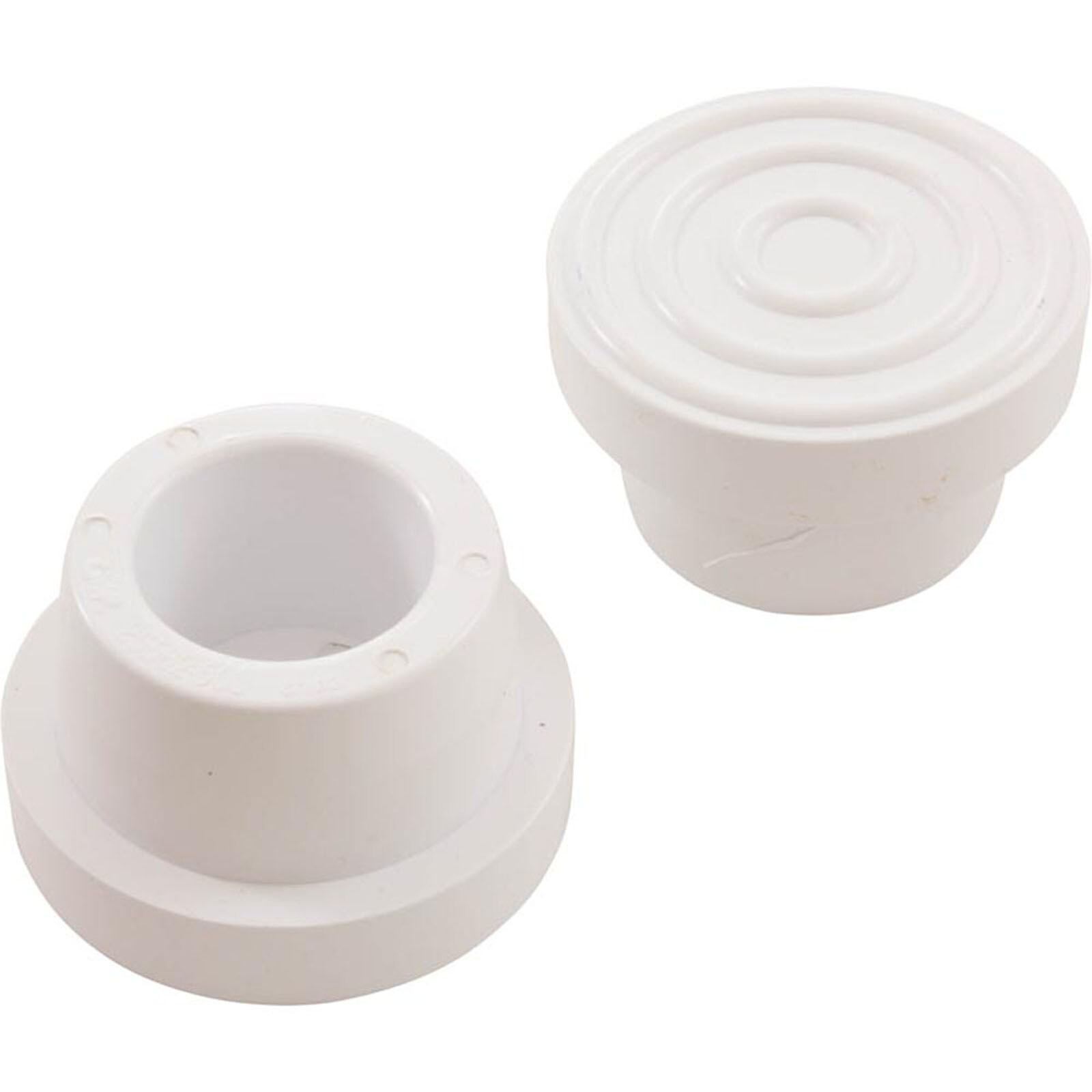 Ladder Bumper 1.9" Male, White, 2 Pack gallery