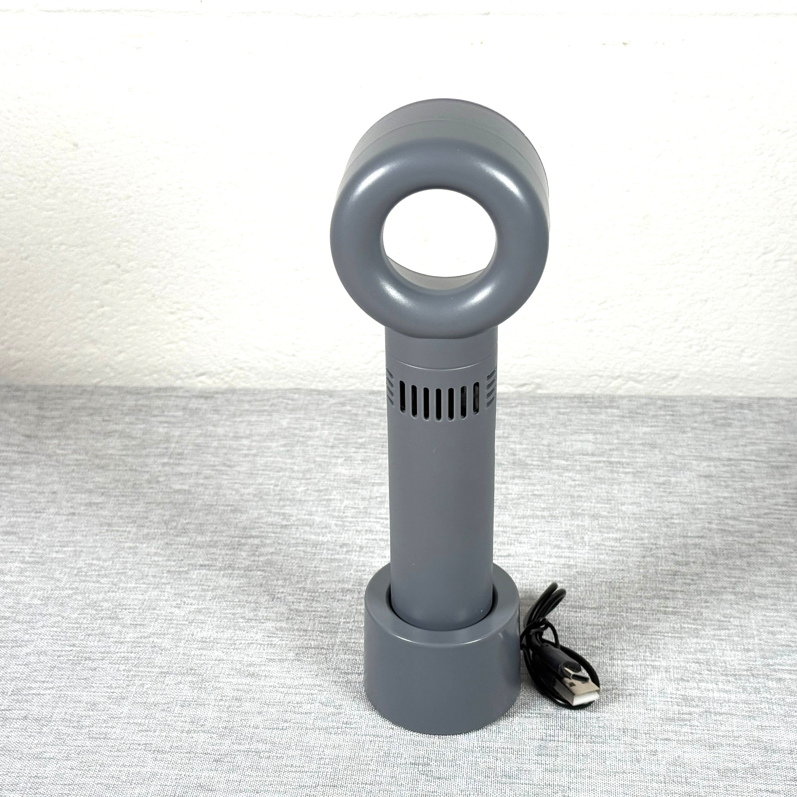 SM Zeroid Portable Electric Fan Purple Gray gallery