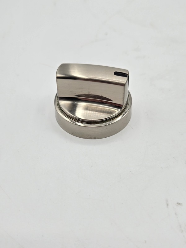 GE Range Oven Chrome Plastic Knob 191D8446 TJ241 OEM Replacement Part Genuine gallery