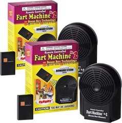 2 Fart Machine #2 Version – Wireless Remote Controlled ~ Funny Gag Prank Joke