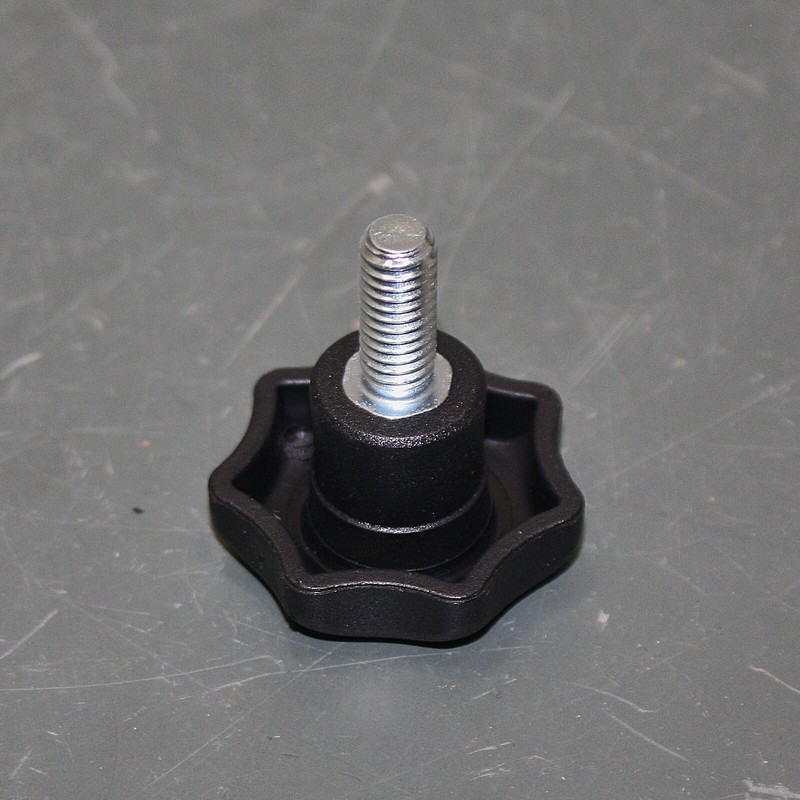 (30) Kipp Star Grip Hand Knobs K0155.4A31X20, 5/16"-18 x 20mm screw, 40mm x 25mm gallery