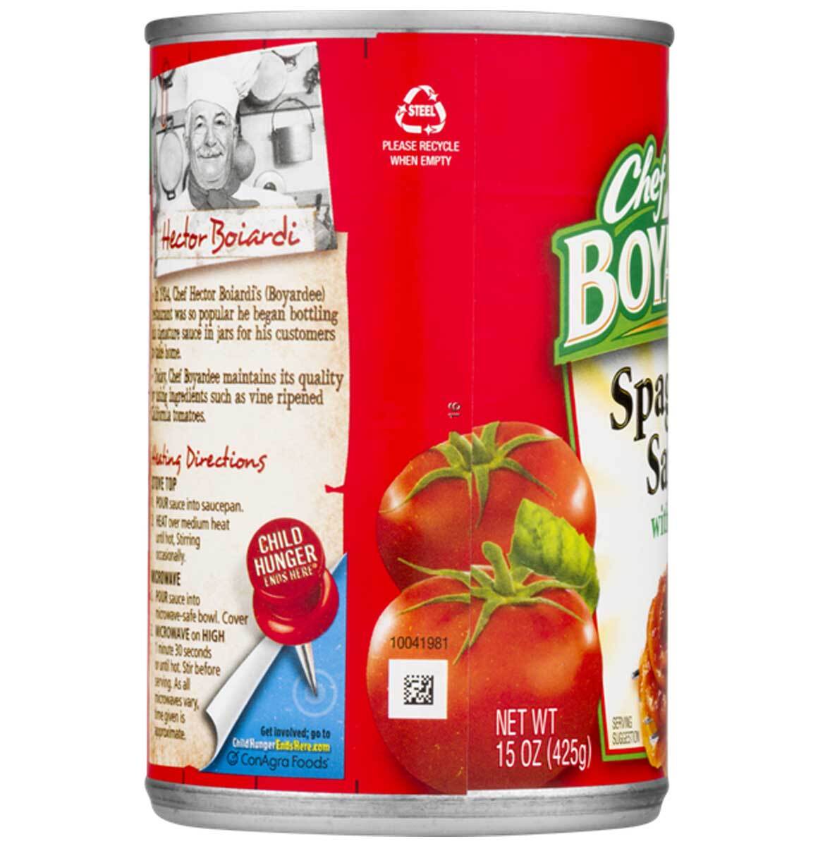Chef Boyardee Spaghetti Sauce With Meat - 15 Oz - Pack of 9 gallery