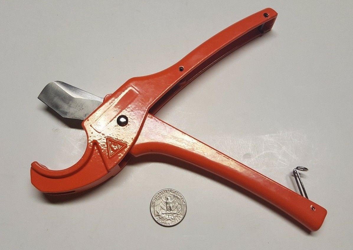 (10) QUALITY BLADE, PEX, PVC, CPVC, PPR, PE, OTHER ALUMINIUM PLASTIC PIPE CUTTER gallery