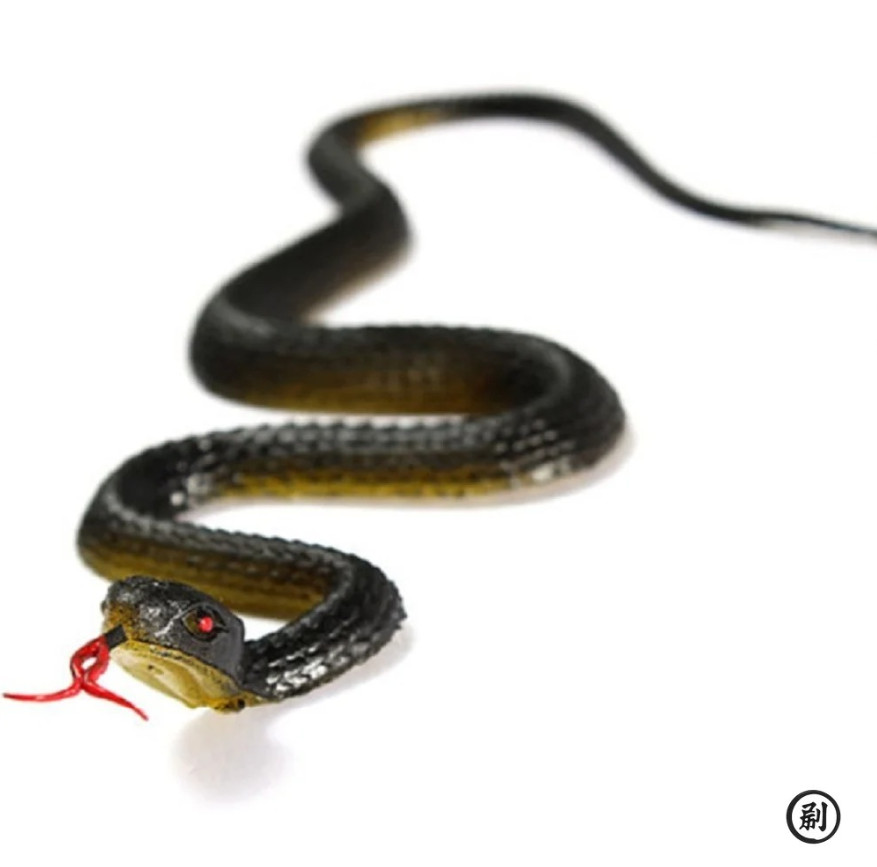 1pc Realistic Fake Rubber Snake Prank Scary Garden Toy Prop Toy Accessories gallery
