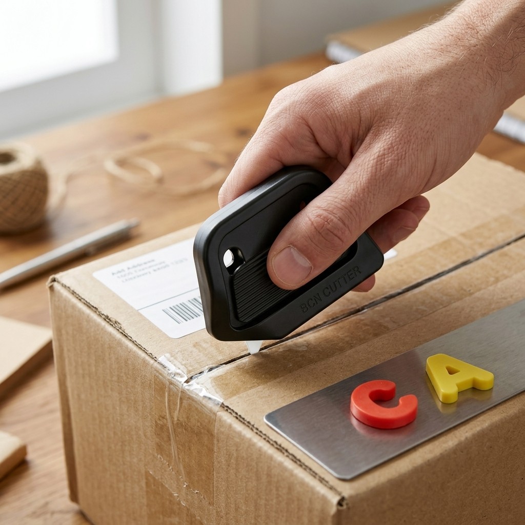 Mini Ceramic Box Cutter with Magnet Safe Parcel Opener for Cardboard Boxes gallery