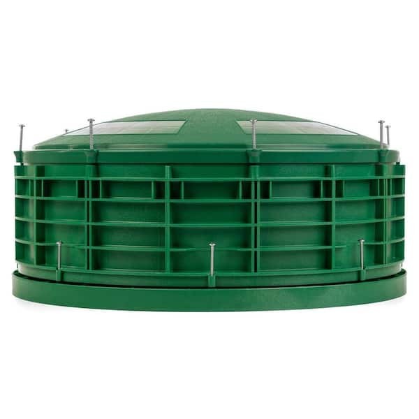 Septic Tank Riser Combo 20 in x 6 in Heavy Duty Polyethylene Durable Green Lid gallery