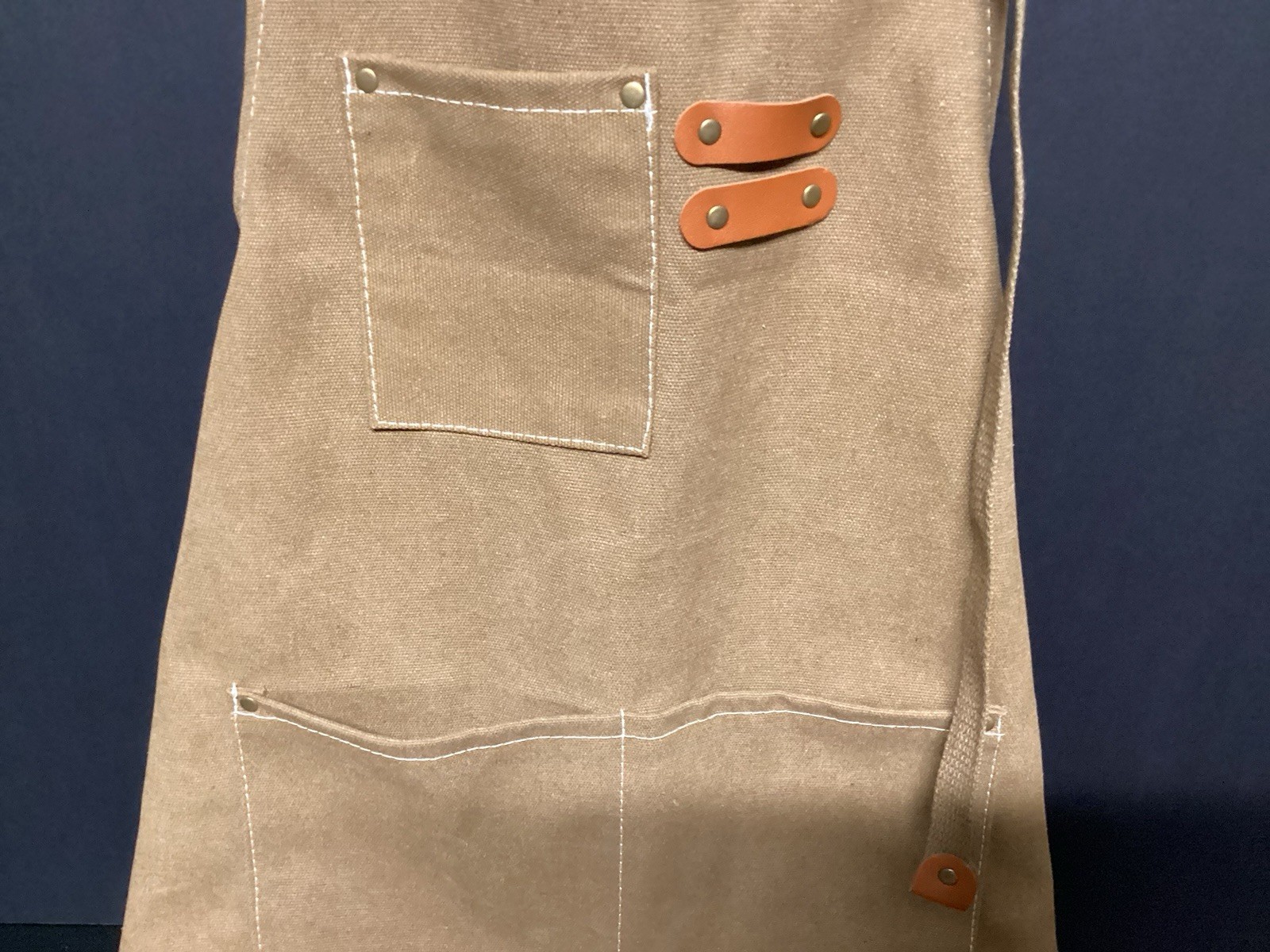Canvas Cross Back Heavy Duty Work/ Tool Apron , Carpenter Apron New gallery