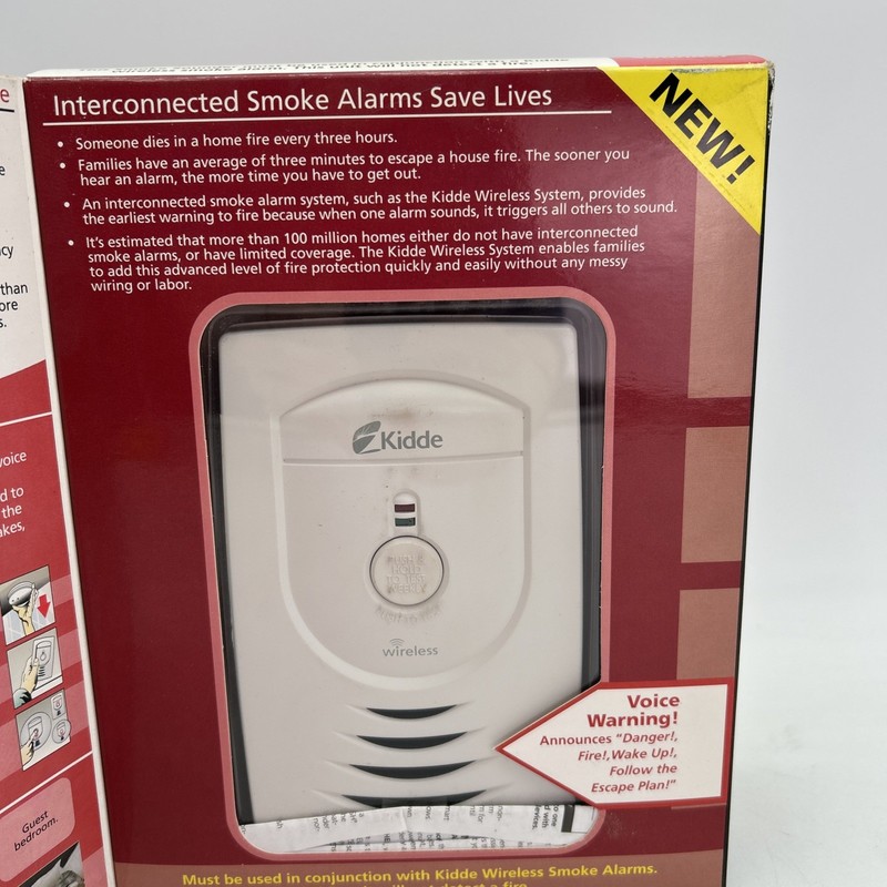 Kidde Wireless Interconnected Smoke Sounder RF-SND New gallery