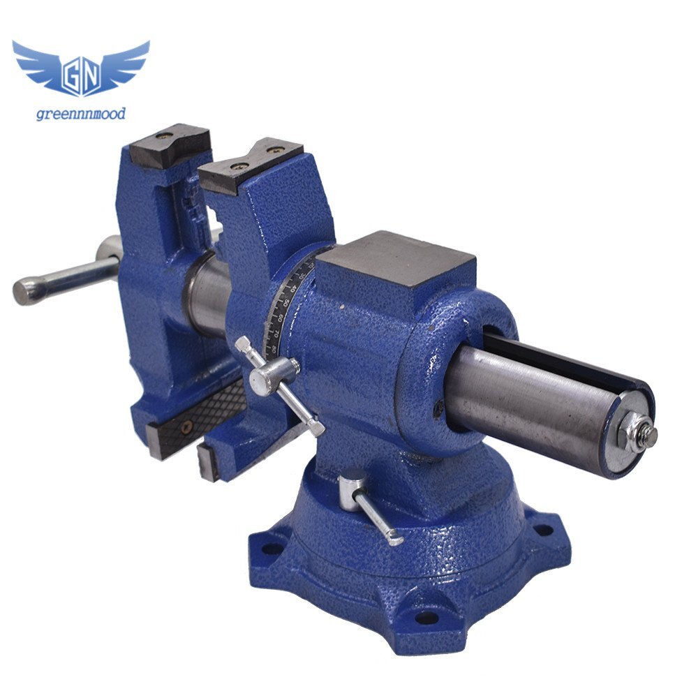 4" Multipurpose Vise Bench Vise Heavy Duty Multi-Jaw Vise 360-Degree New gallery