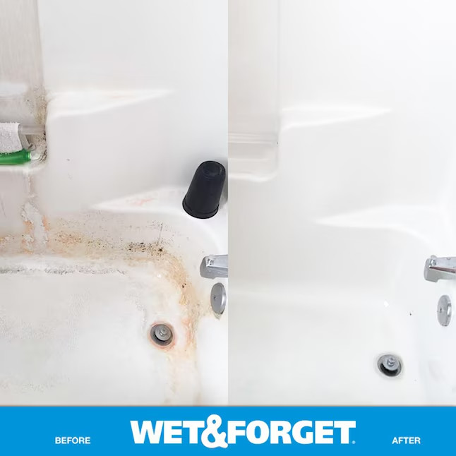 Wet & Forget Shower Cleaner Spray Multi-Surface Weekly Application Requires No S gallery