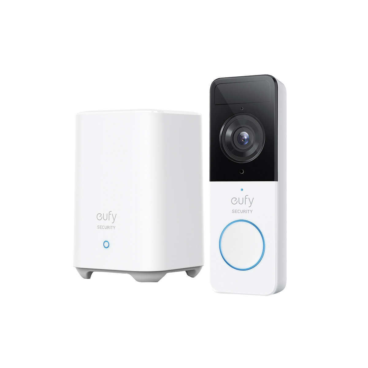 eufy Smart Wireless WiFi Video Doorbell 2K Security Cam Phone Door Ring Intercom gallery