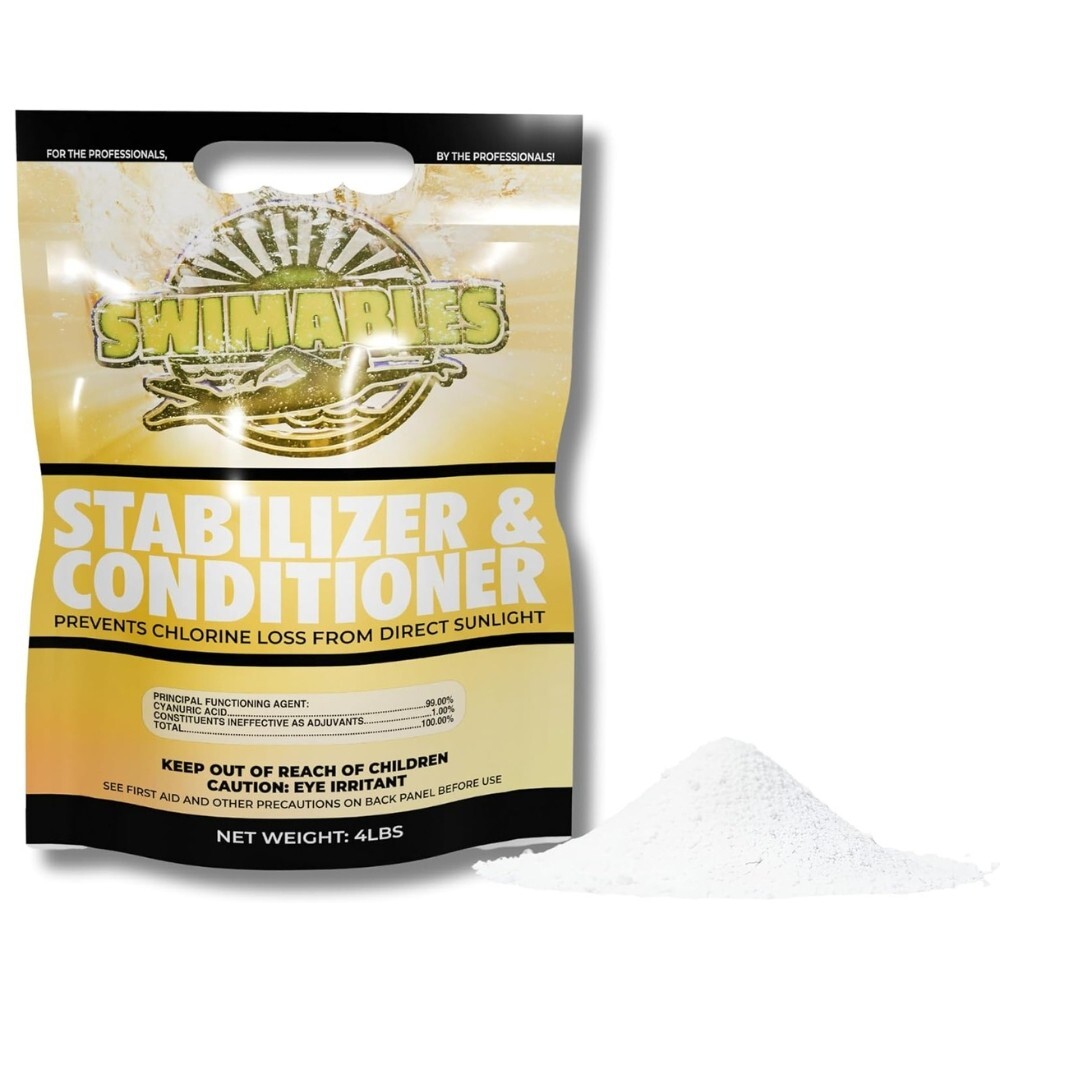 Pool Stabilizer and Conditioner for Swimming Pools/Spa | 99% Cyanuric Acid 8 Lbs gallery