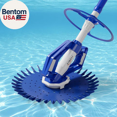 Pool Vacuum Cleaner Automatic Sweeper Swimming Pool Creepy Crawler Vacuum with 3