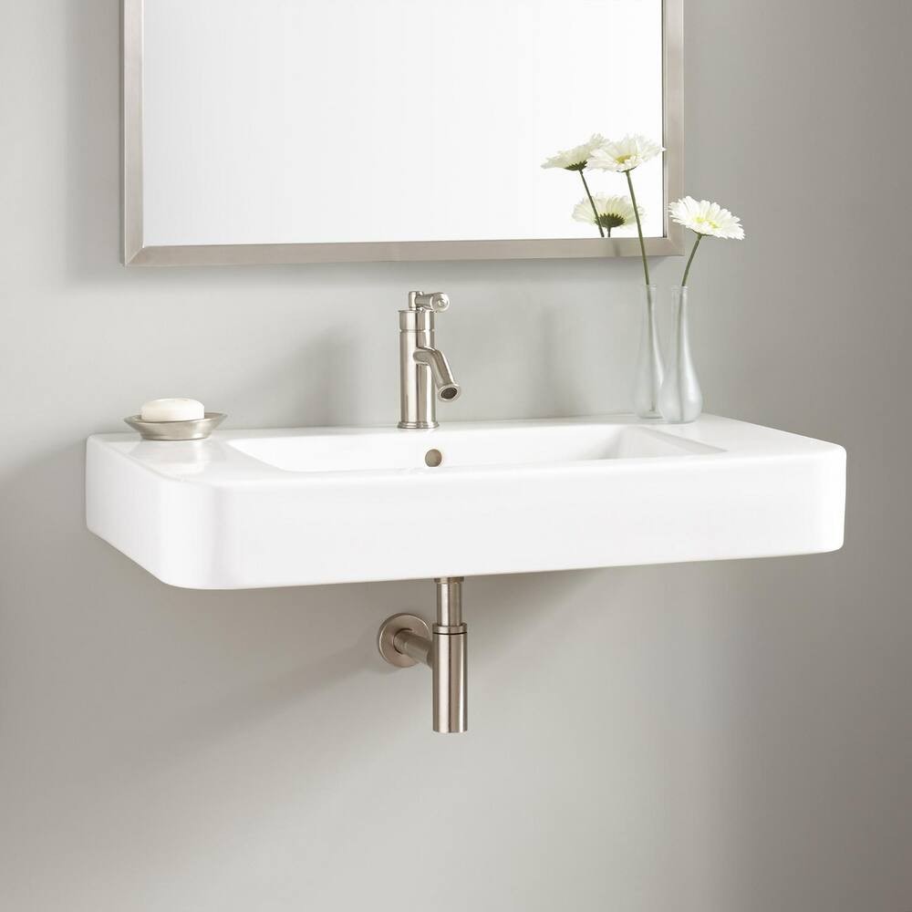 Scala Pro Vessel Sink - 850*500 - Single Faucet Hole - White gallery