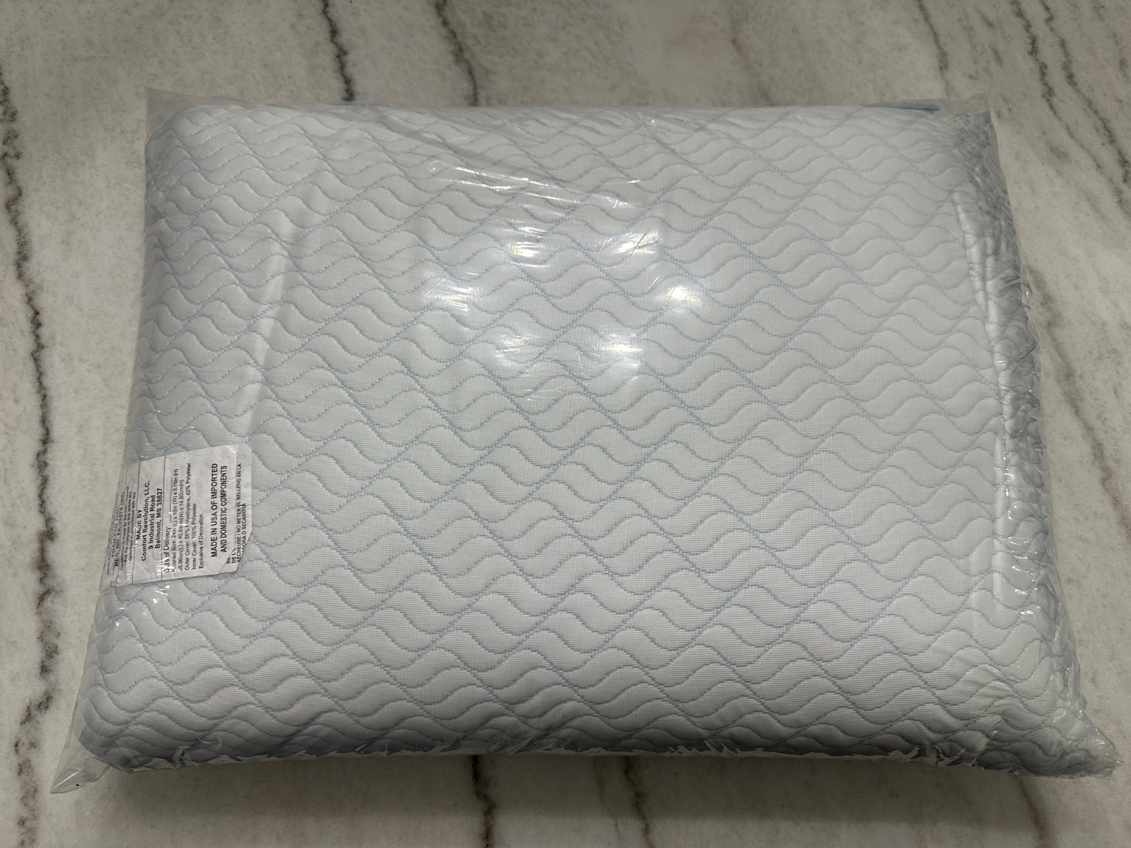 Serenity by Tempur Pedic Cooling Memory Foam Bed Pillow Standard Size 24”x 16” gallery