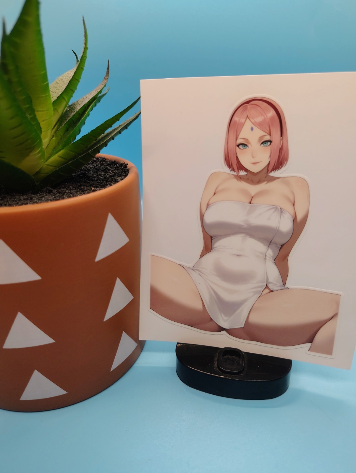 (4.5 Inches) Naruto - Sakura Haruno (Thicc #2) - Water-Resistant Vinyl Sticker gallery