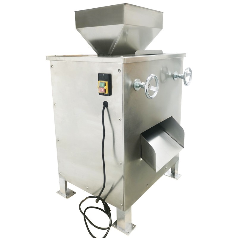 110V Stainless Steel Continuous Feed Crusher Oil Peanuts Almonds Walnuts Sesame gallery