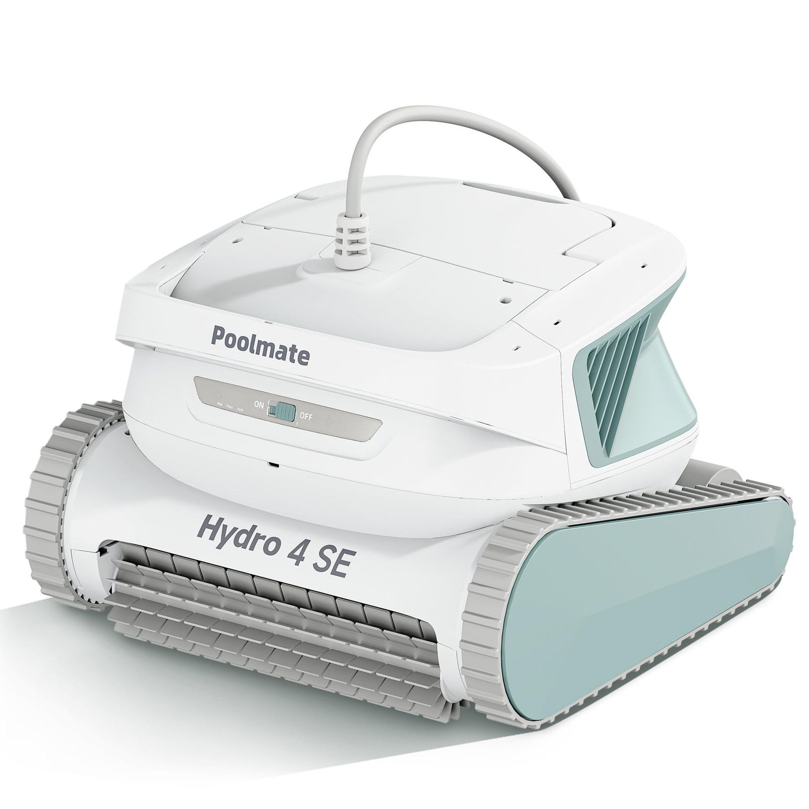 Hydro 4SE Robotic Pool Cleaner, S-Shaped Path/Auto Wall/Waterline Cleaning, 4... gallery