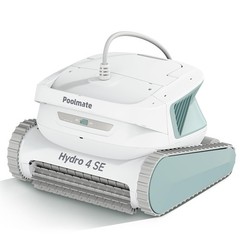 Hydro 4SE Robotic Pool Cleaner, S-Shaped Path/Auto Wall/Waterline Cleaning, 4…