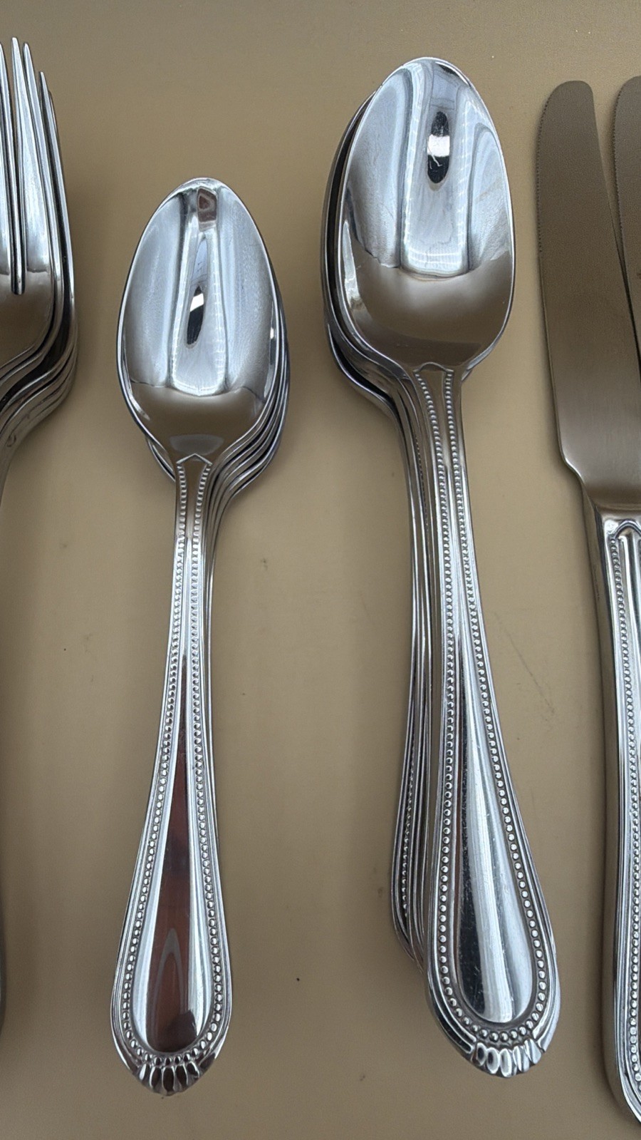 Oneida Countess 30 Pc Heavy Weighted Flatware Set - Service for 6 - Gently Used gallery