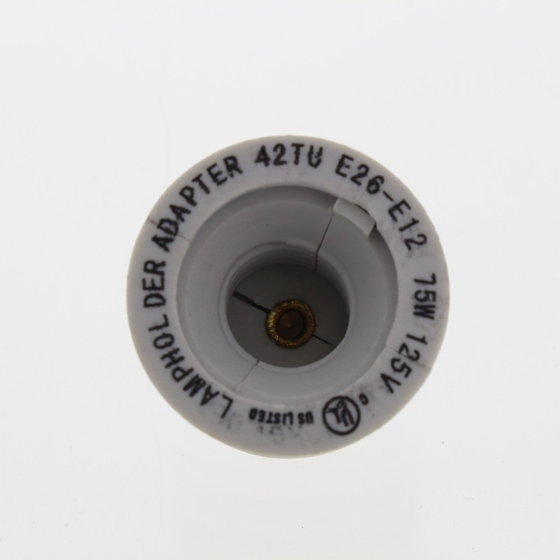 Leviton Socket Adapter 75W 125V42TU E26-E12 2007 gallery