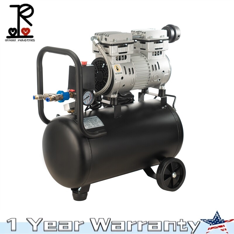 6.3 Gallon Air Compressor 1.2HP Max 116PSI Pressure 65 dB Ultra Quiet Compressor gallery