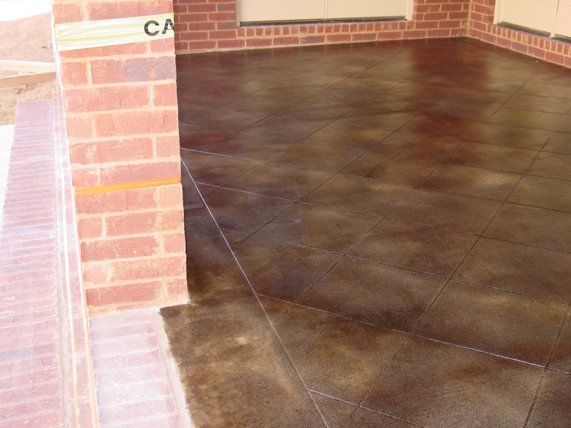 Professional Grade Concrete Acid Stain - 1 Gallon **12 Colors Available*** gallery